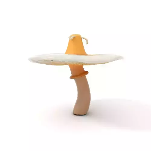 Glowing Forest Mushroom model pack Low-poly 3D model
