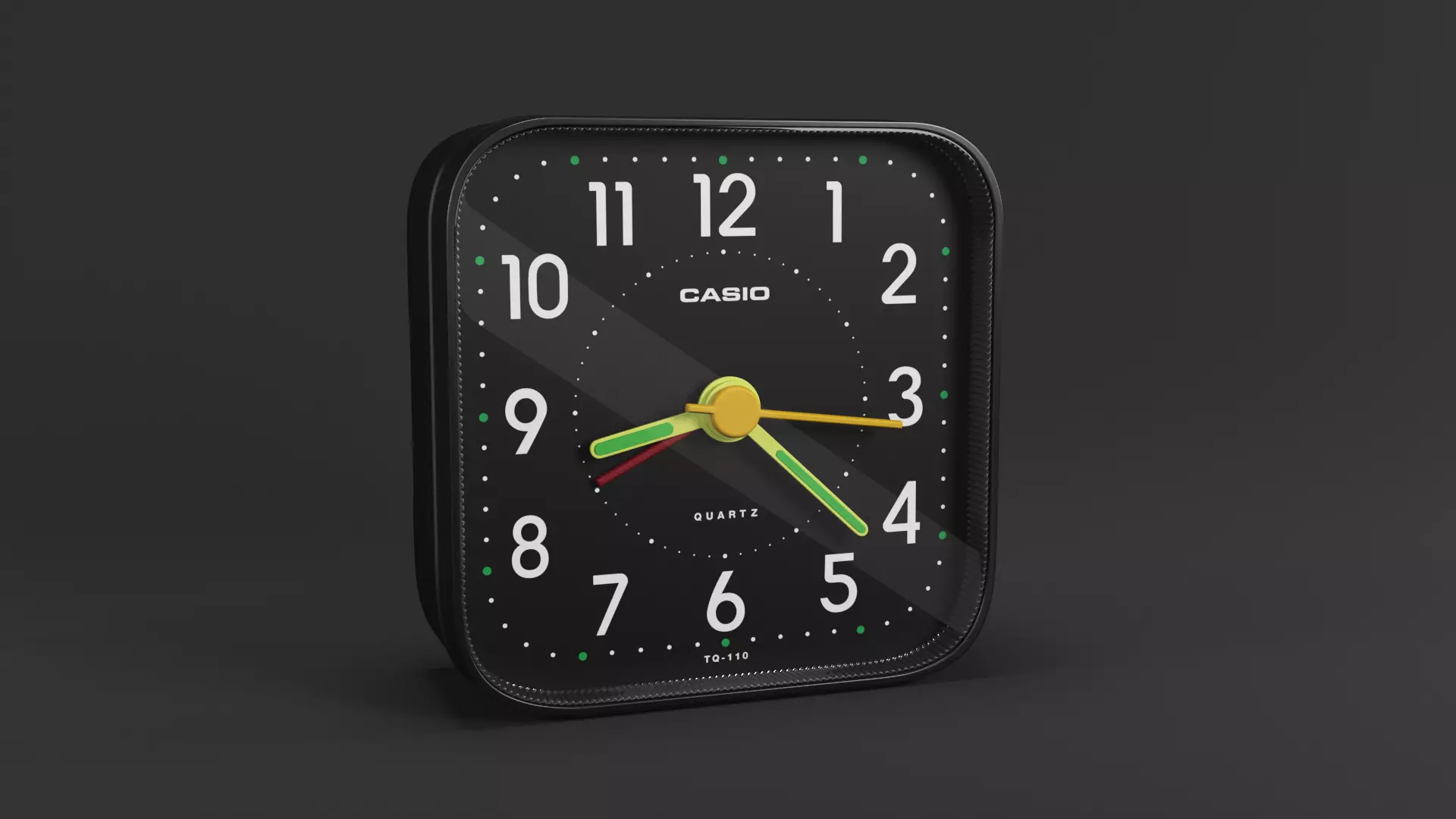 Alarm Casio Clock 3D model_1