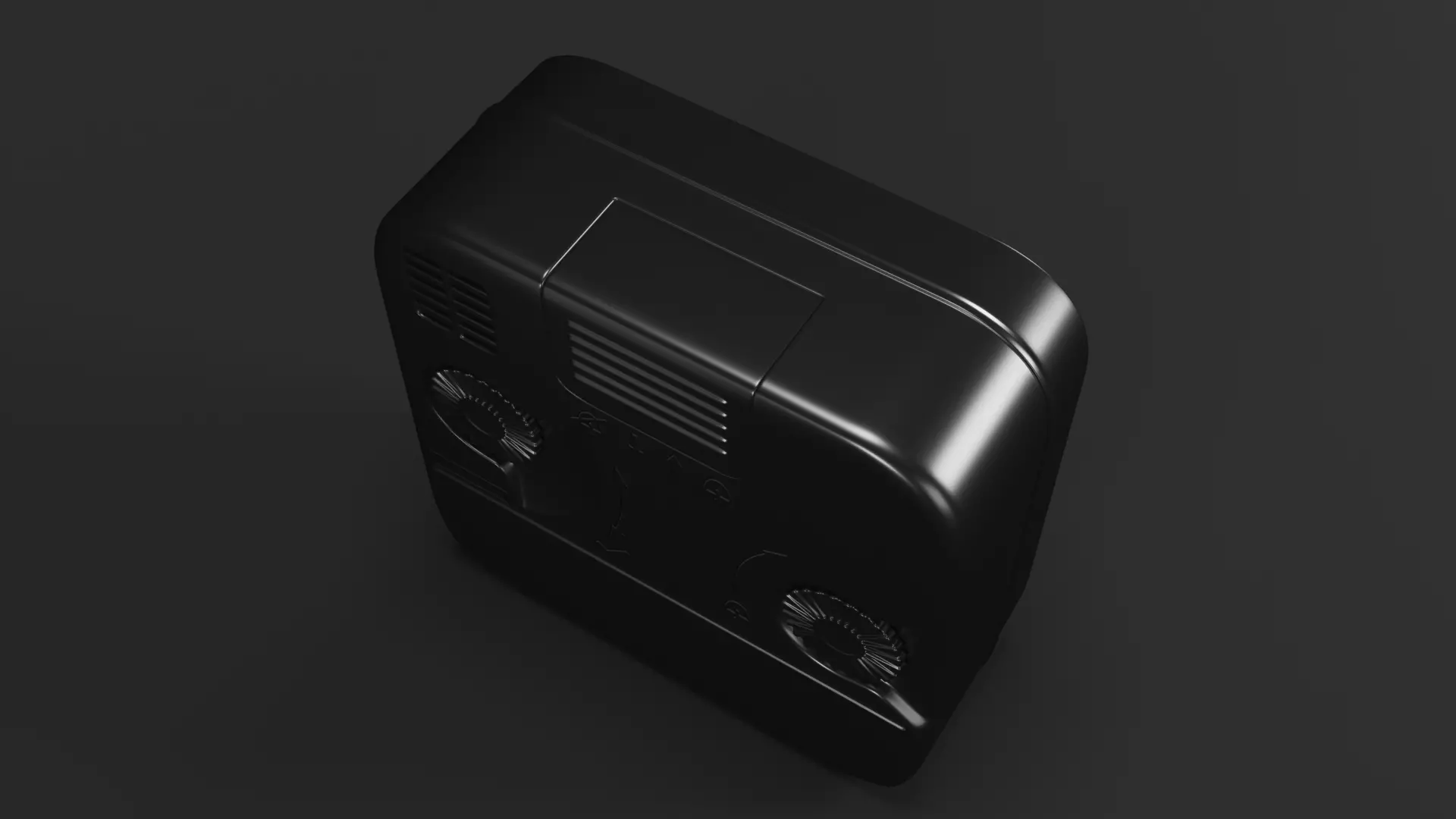 Alarm Casio Clock 3D model_3