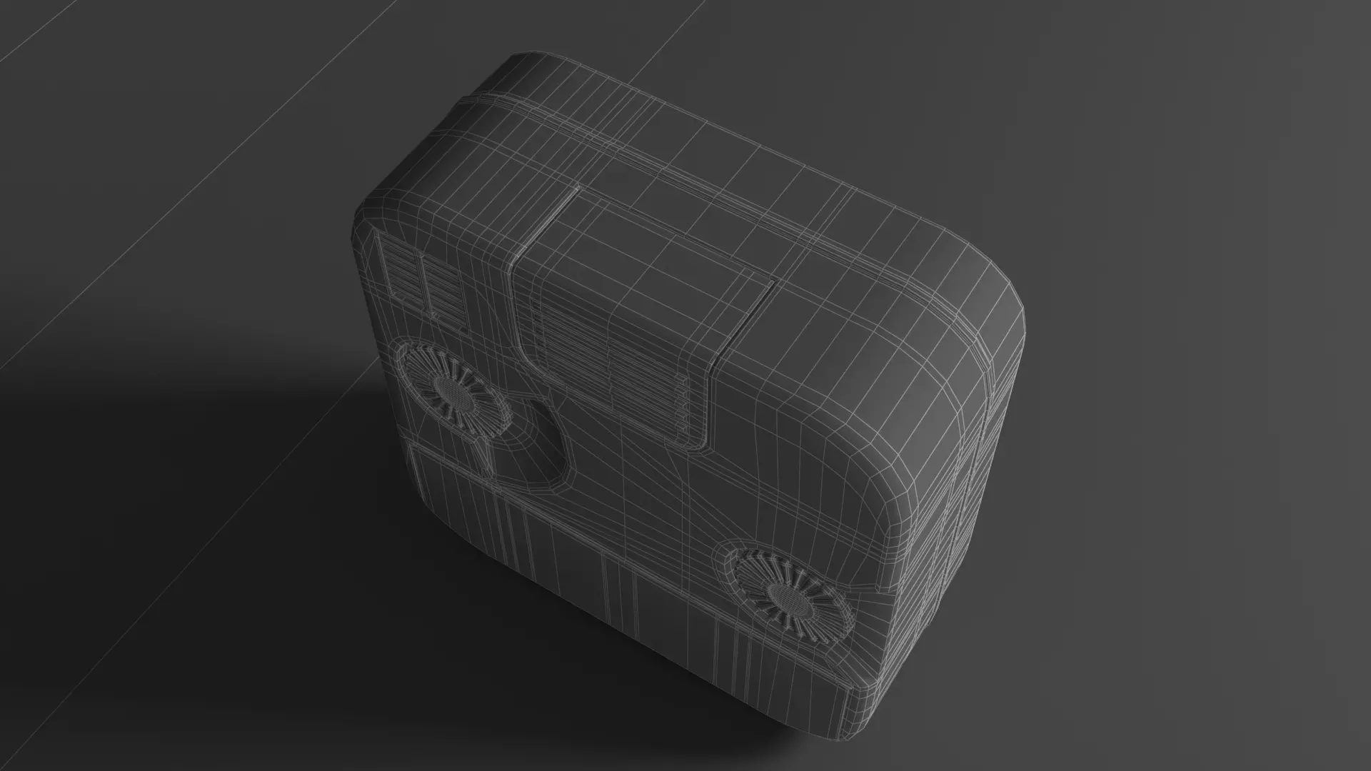 Alarm Casio Clock 3D model_7