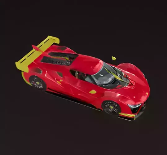 Apollo Project EVO Hypercar 3D model 3