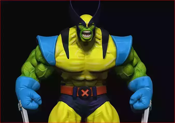 Wolverine-Hulk Mashup