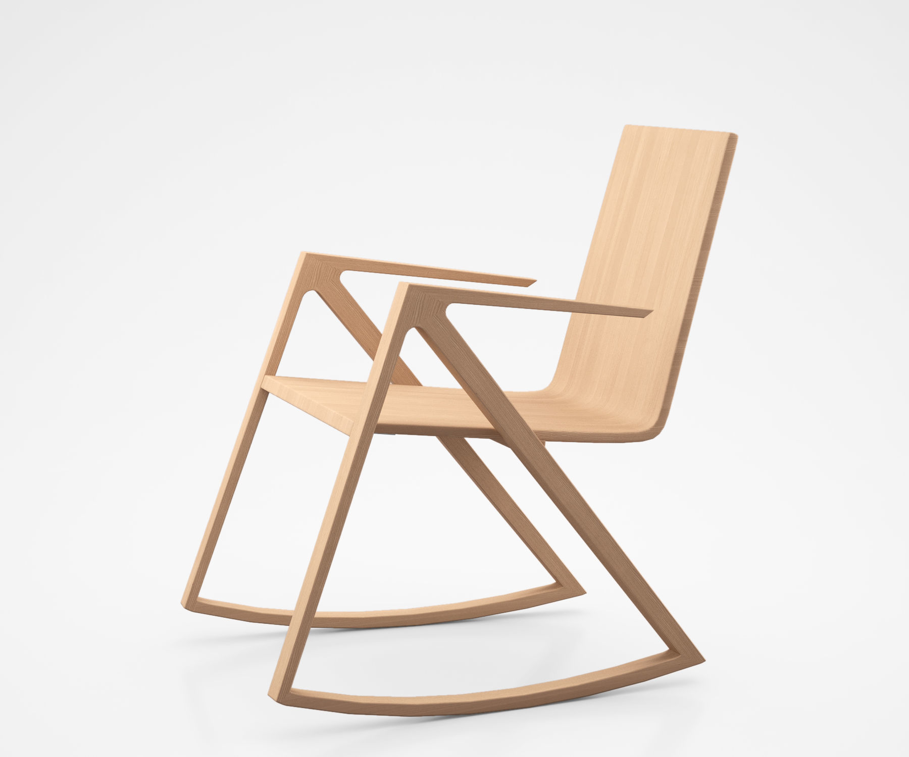 Felix Relax Chair and Rocking Chair by Peruse 3D model_2