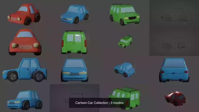 Cartoon Car Collection