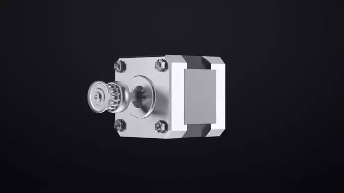 NEMA Stepper Motor 3D Model for CNC 3D Printer Arduino Robotics