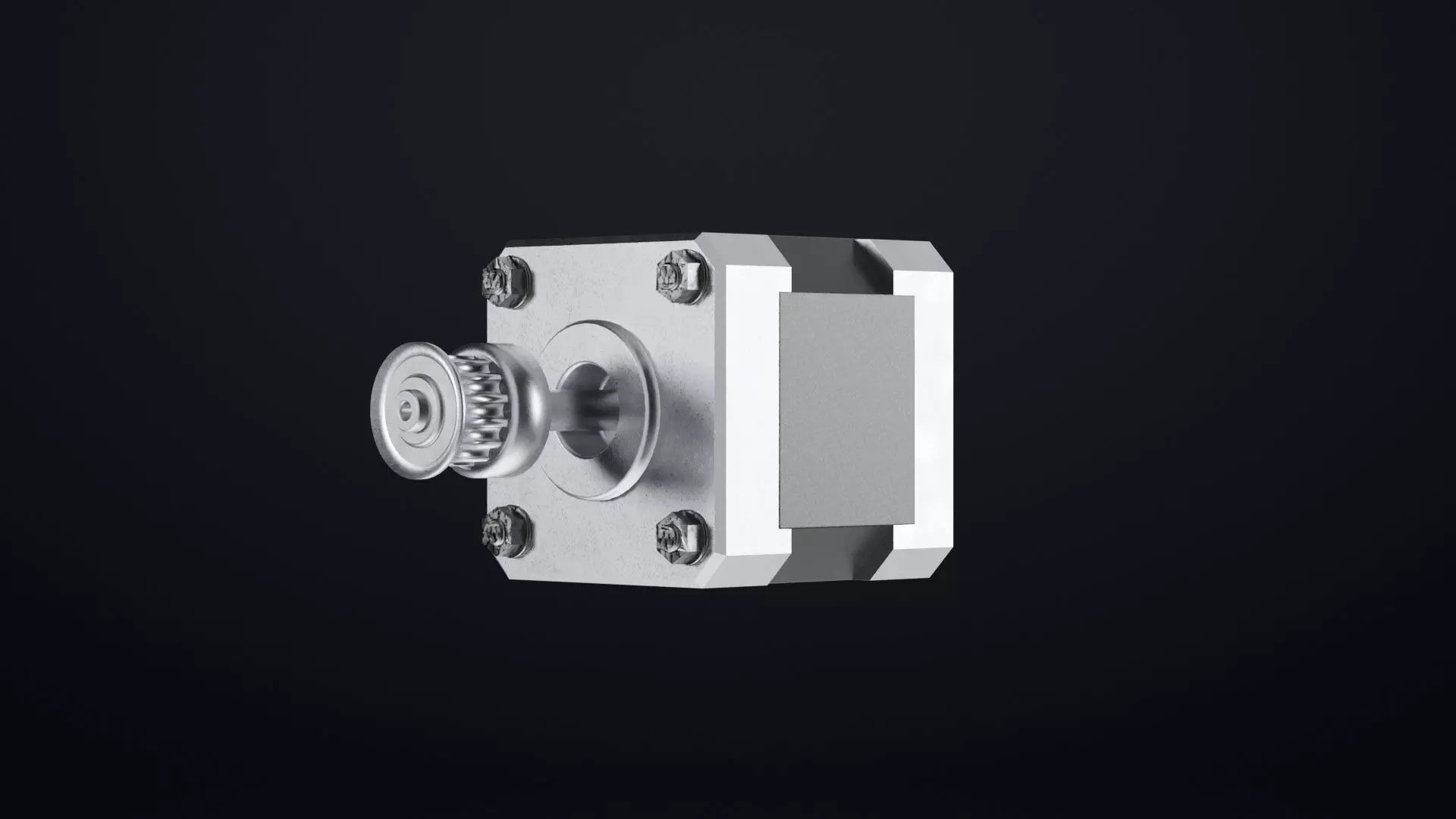 NEMA Stepper Motor 3D Model for CNC 3D Printer Arduino Robotics 3D model