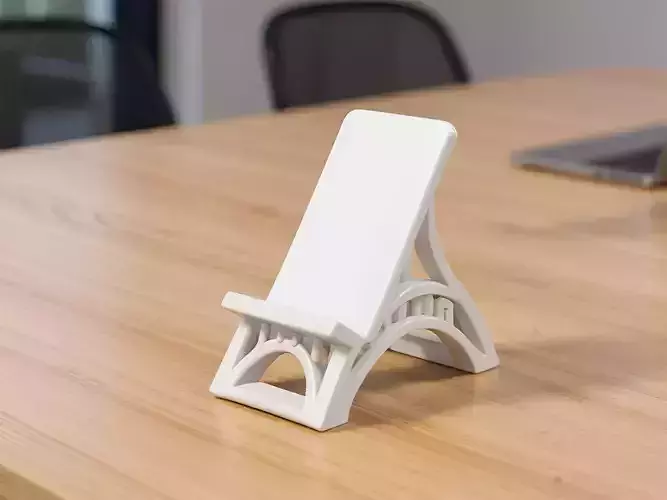 Phone Stand 3D Printable 3D print model