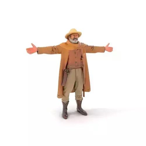 Rustic Wanderer Outfit model pack