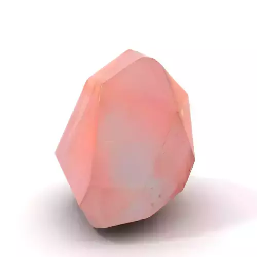 Rose Quartz Gemstone model pack