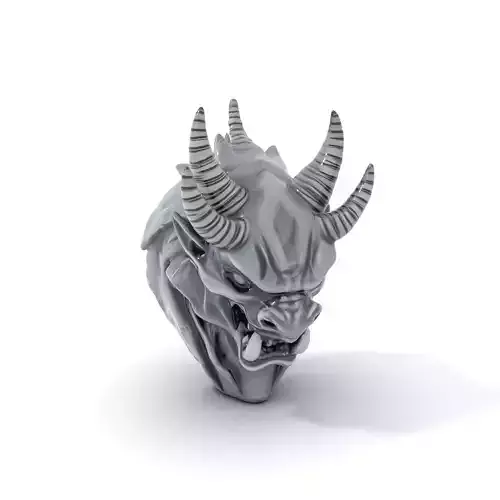 Dark Horned Monster model pack Low-poly 3D model