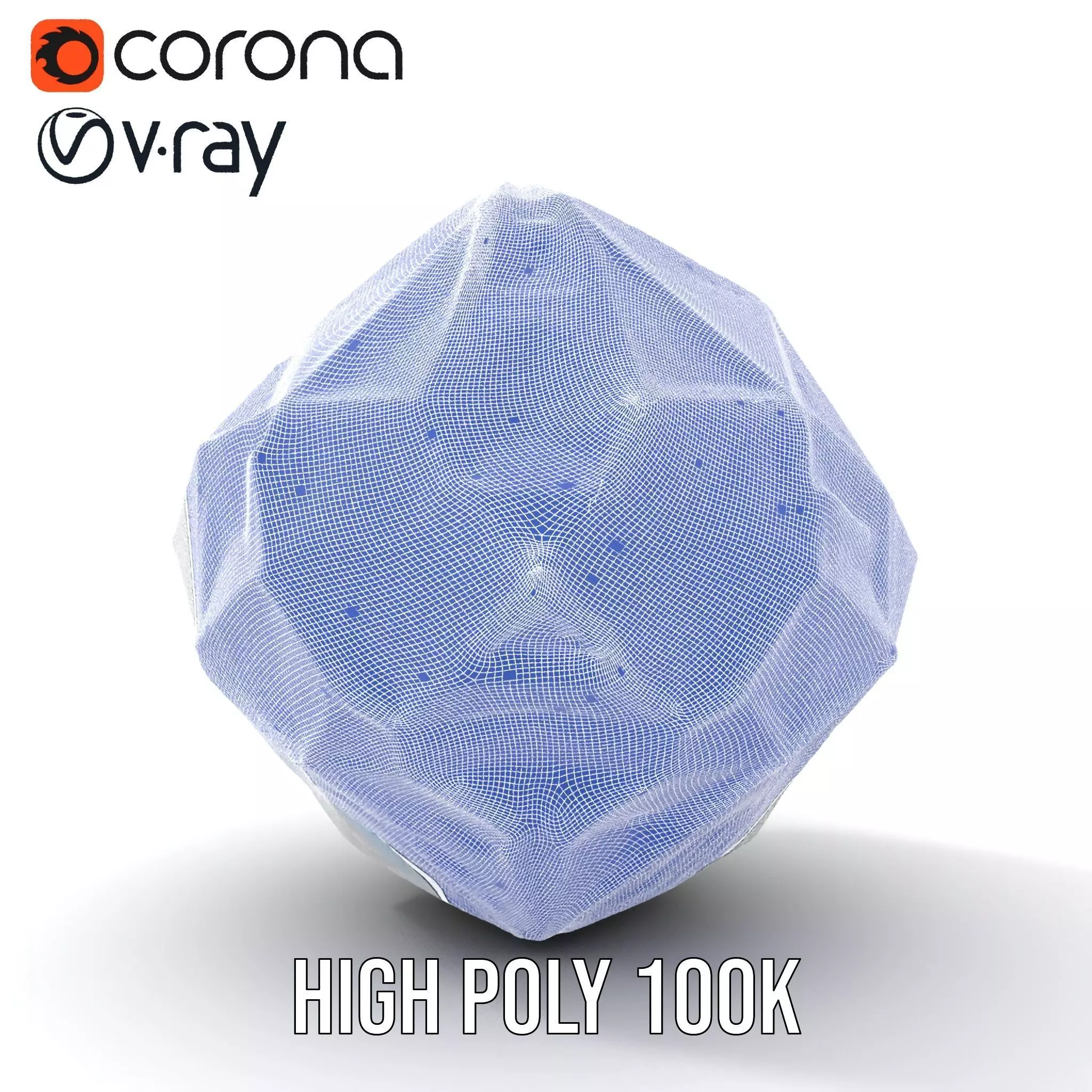 Prismatic Crystal Gem model pack Low-poly 3D model_20