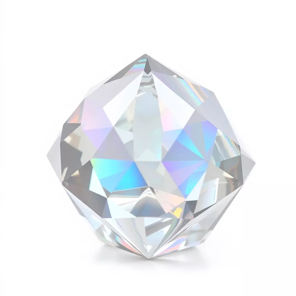 Prismatic Crystal Gem model pack Low-poly 3D model_2