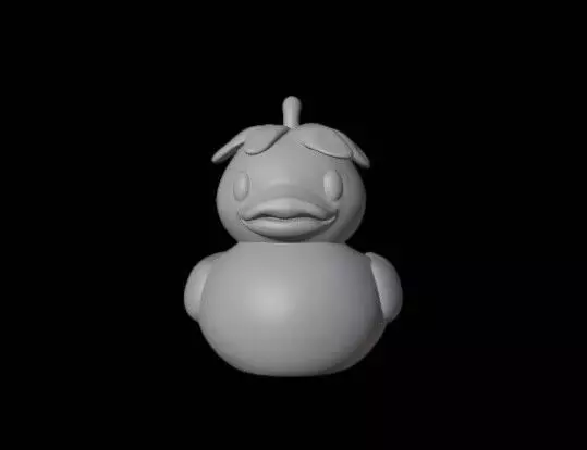 Strawberry Quack 3D print model_4