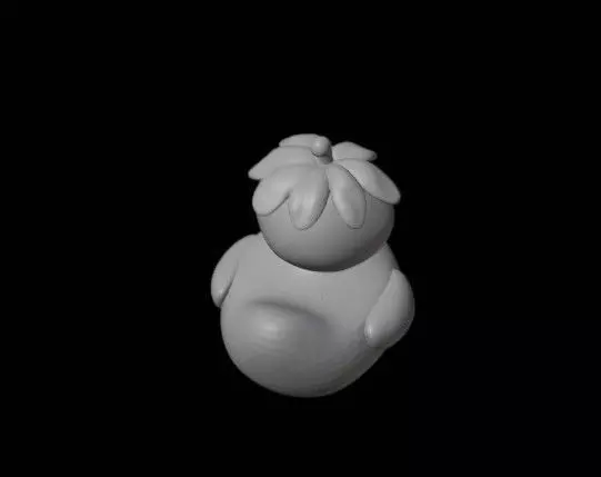 Strawberry Quack 3D print model_2