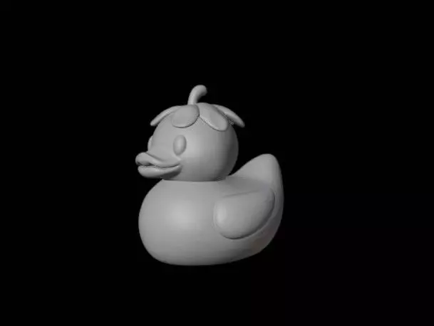 Strawberry Quack 3D print model_0