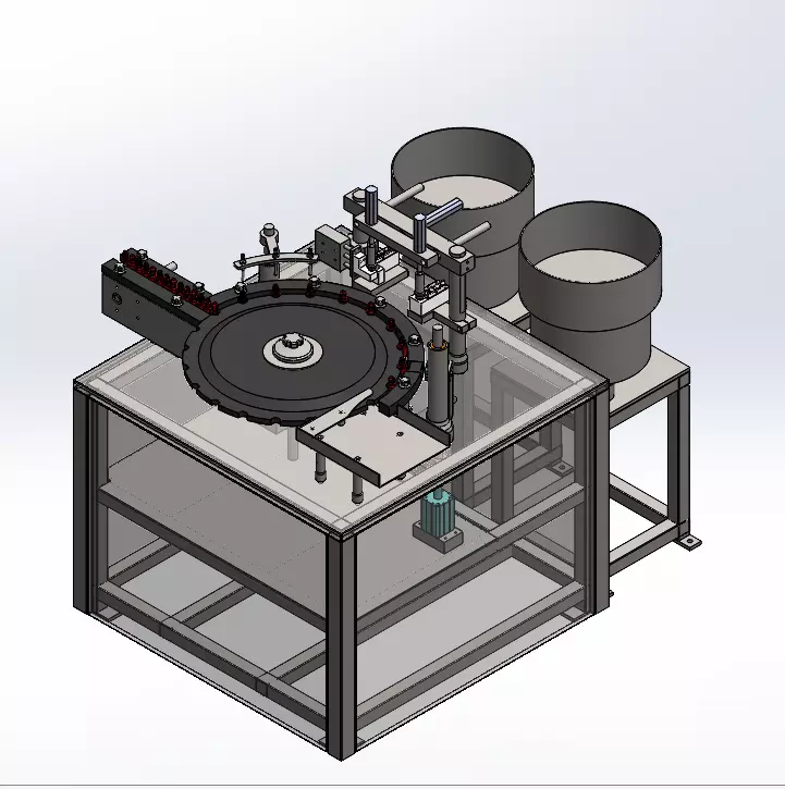 EYE DROP FILLING AND CAPPING MACHINE 3D model_0