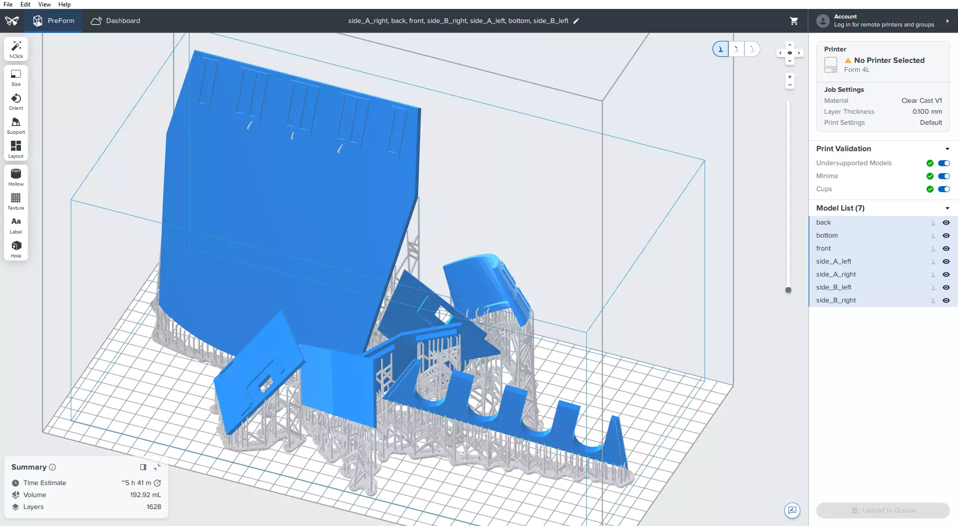 360mm Mark III quadruple turret - Personal license - 1-72 scale 3D print model_23