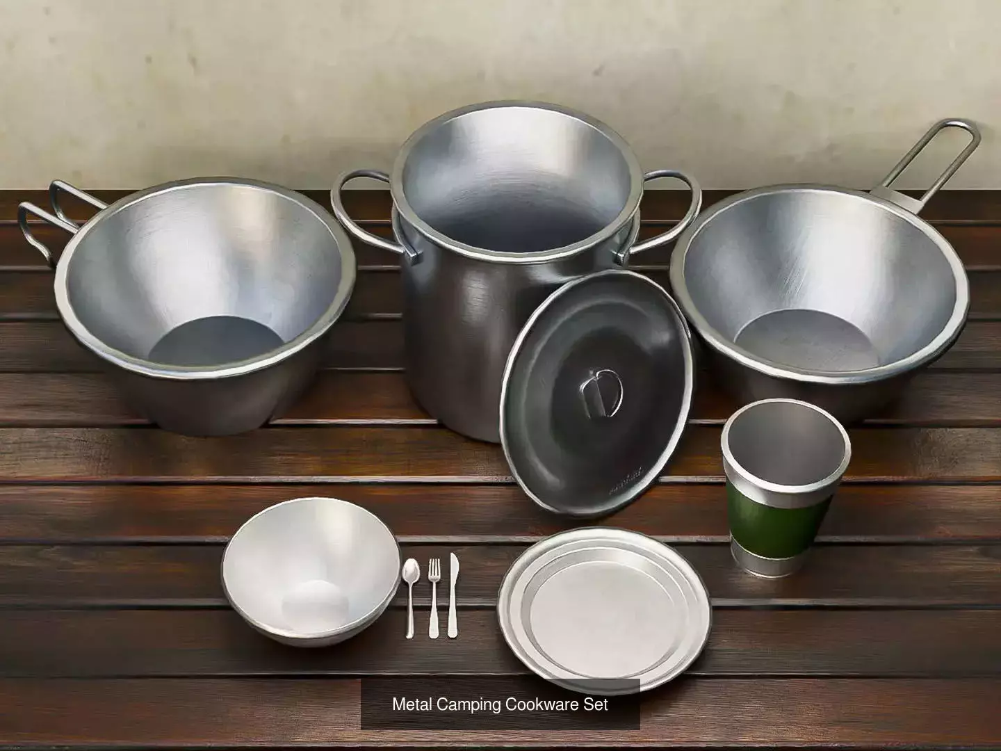 Camping Pack 3D Model Collection_8