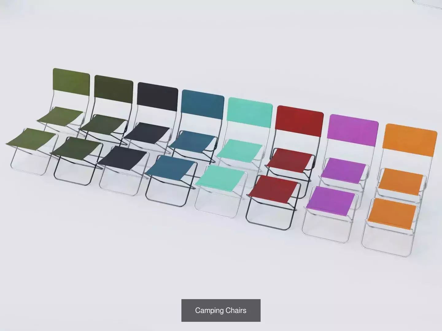 Camping Pack 3D Model Collection_3