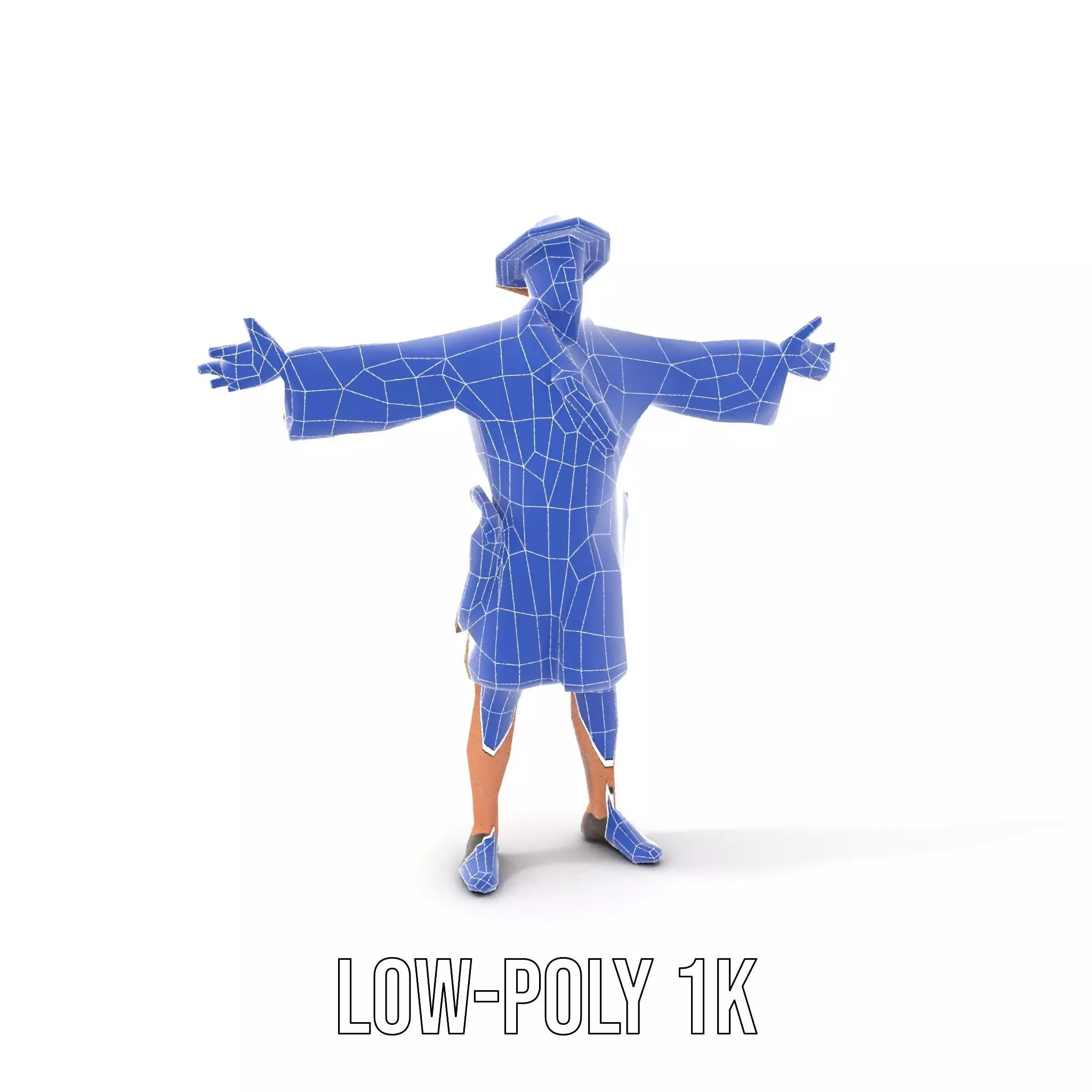 Adventurer Explorer model pack Low-poly 3D model_19