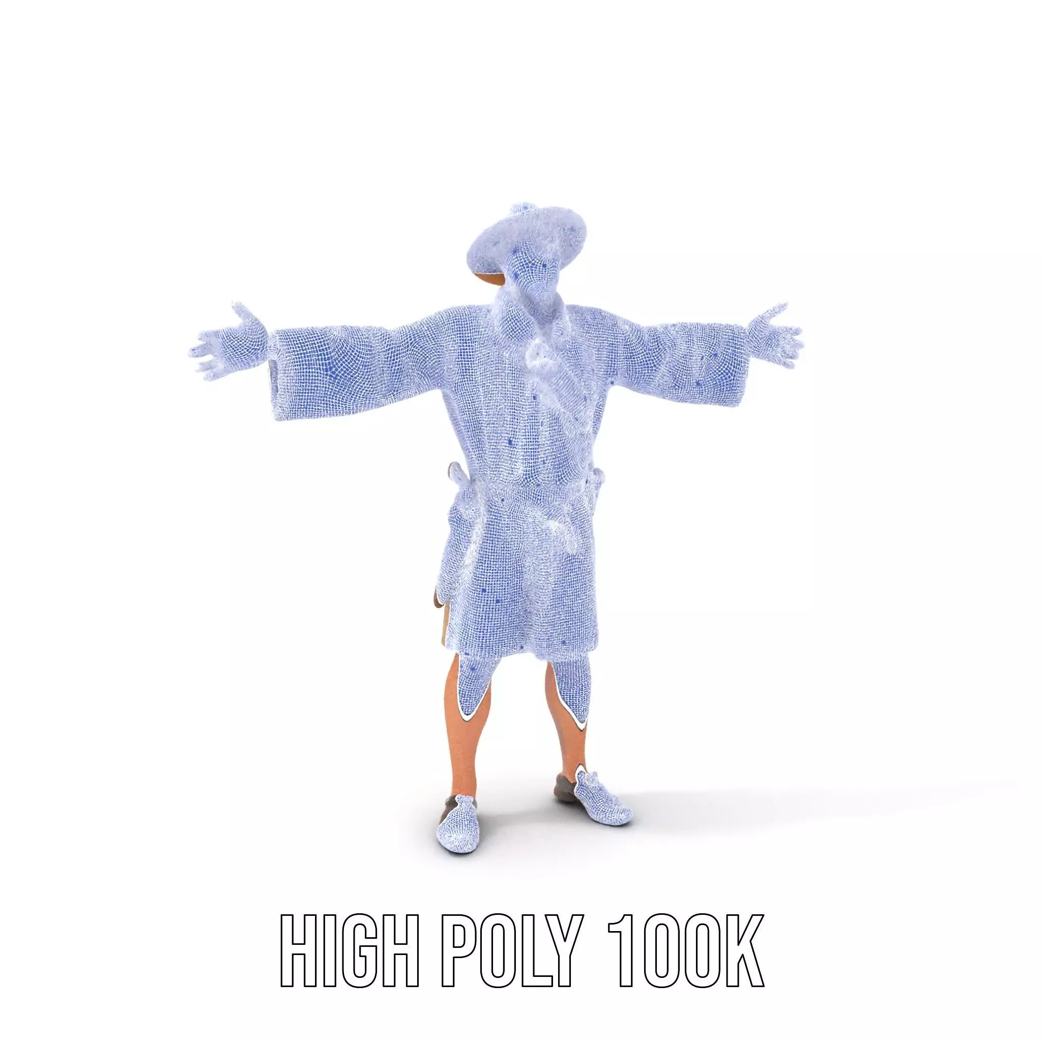 Adventurer Explorer model pack Low-poly 3D model_4