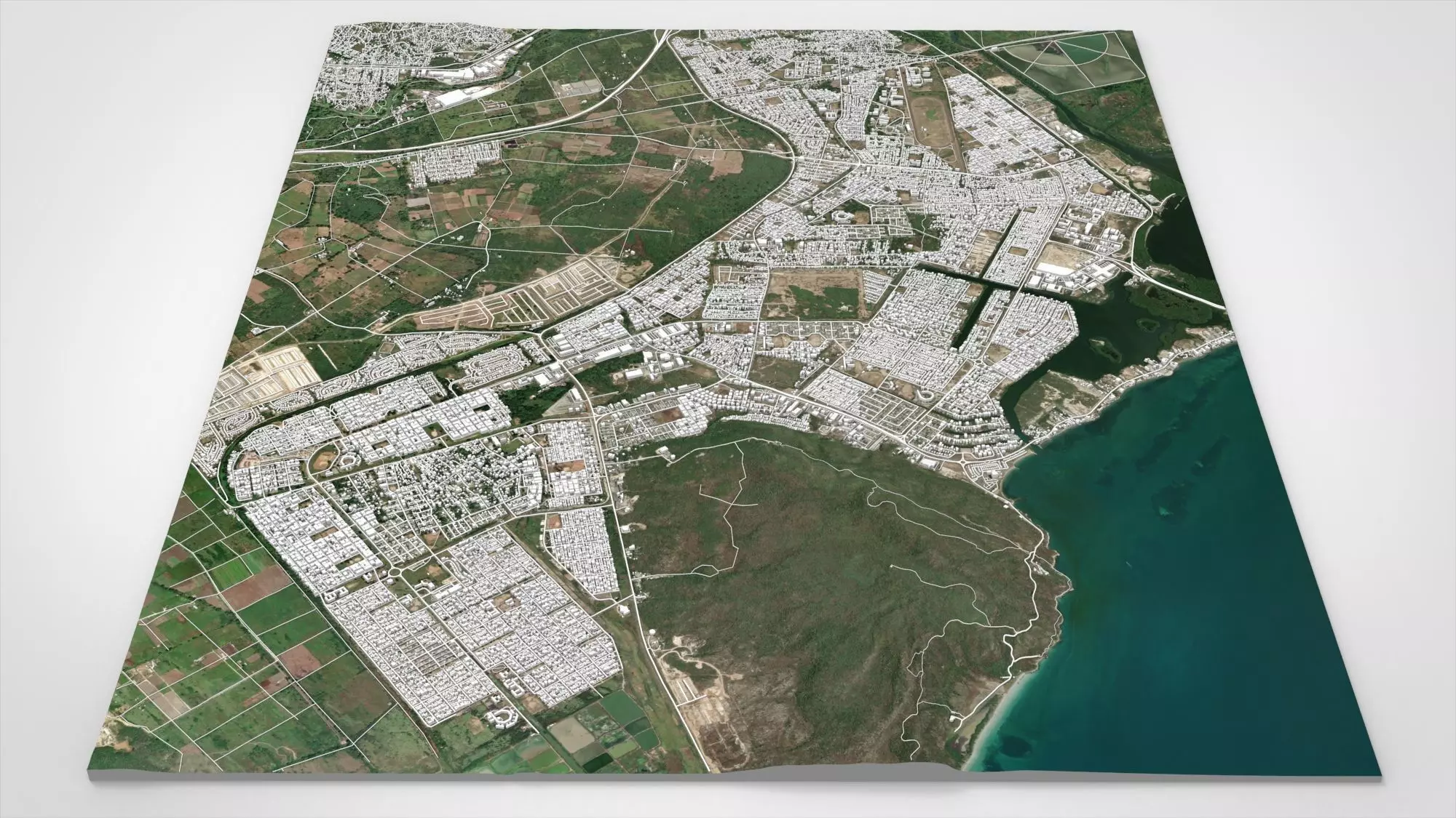 Cityscape Portmore Jamaica 3D model_2