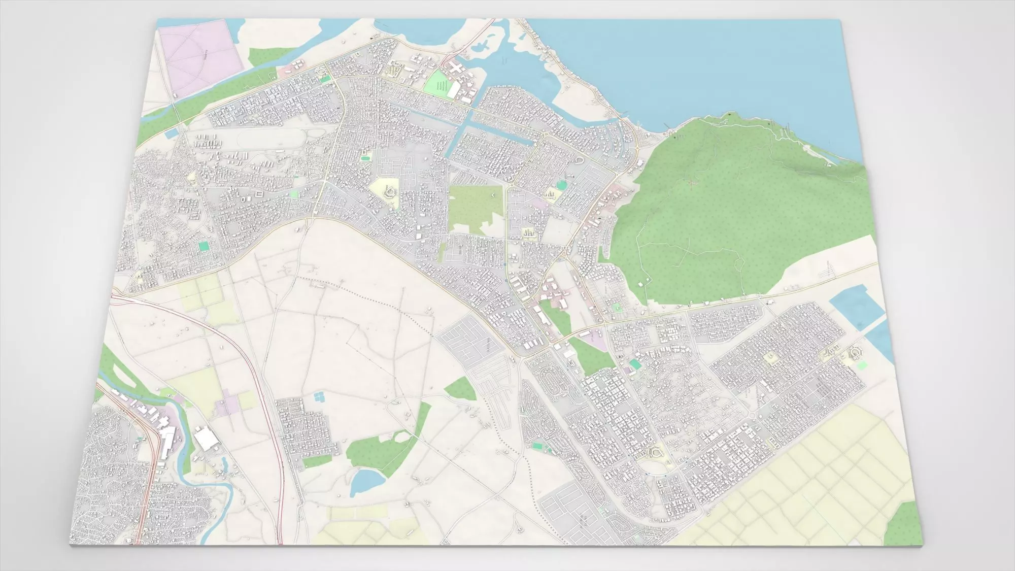 Cityscape Portmore Jamaica 3D model_0