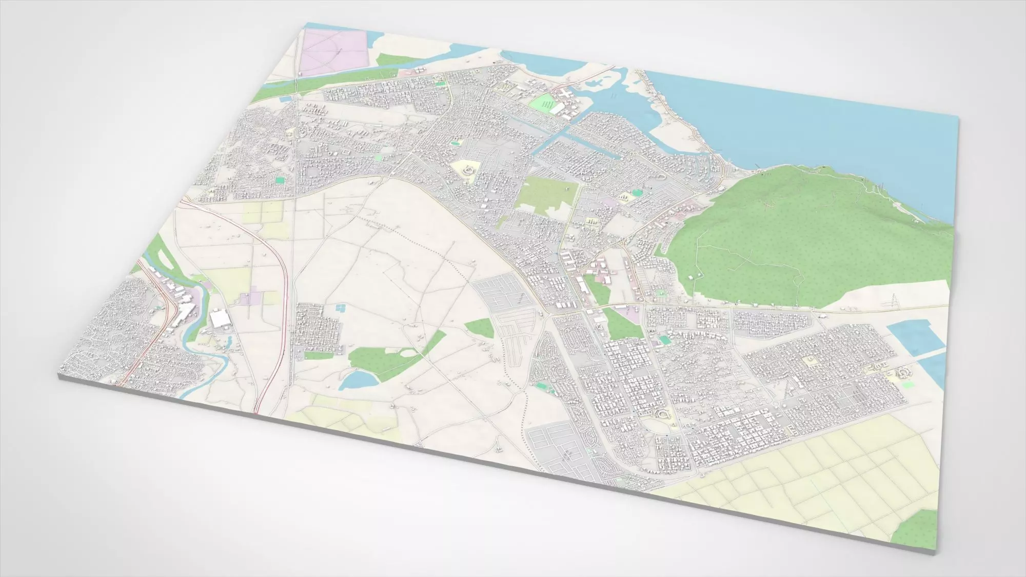 Cityscape Portmore Jamaica 3D model_5