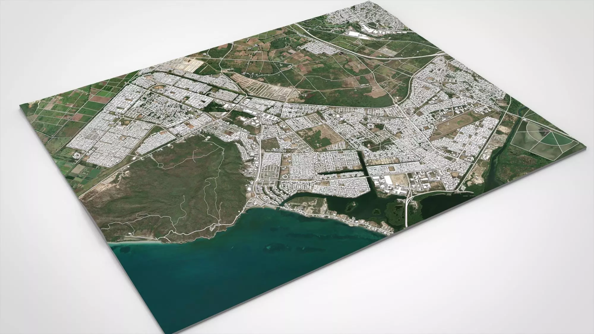 Cityscape Portmore Jamaica 3D model_4