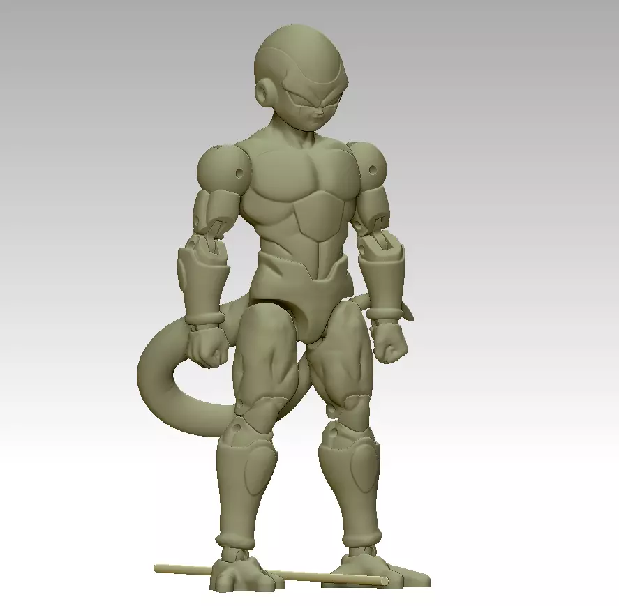 Frieza Dragon Ball Z 13cm Action Figure 3D print model_1