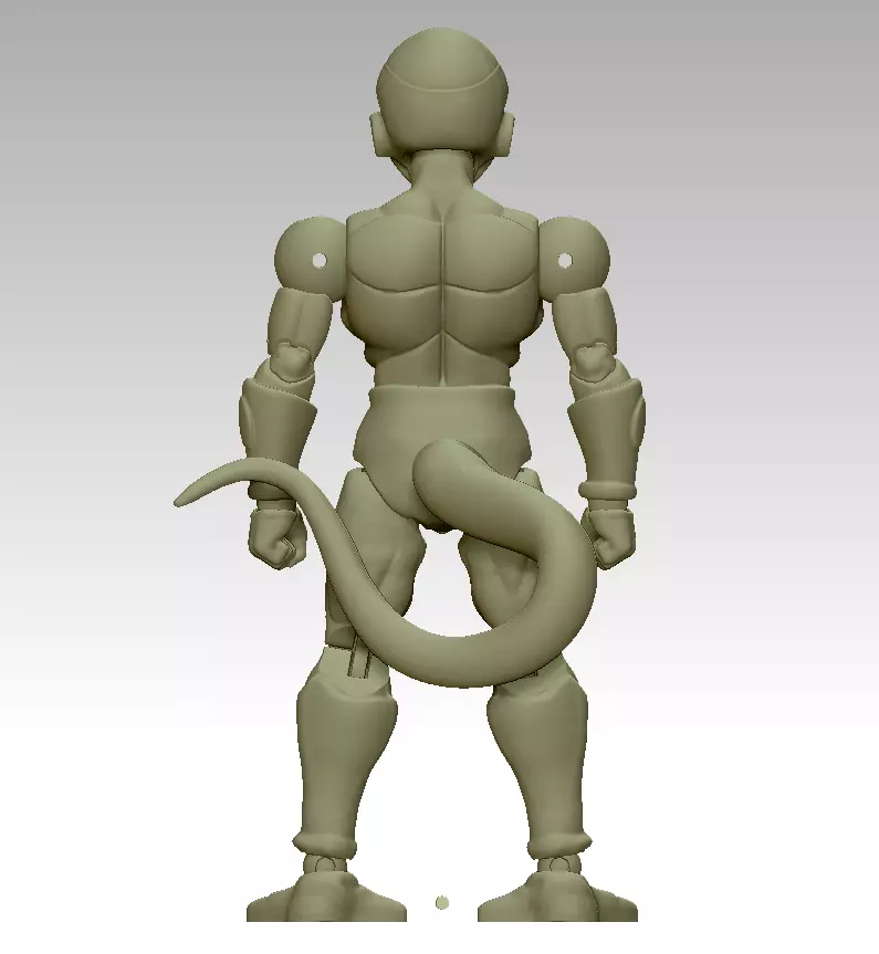 Frieza Dragon Ball Z 13cm Action Figure 3D print model_2