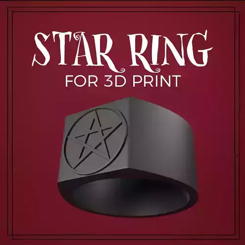 Star Ring - Halloween Ring