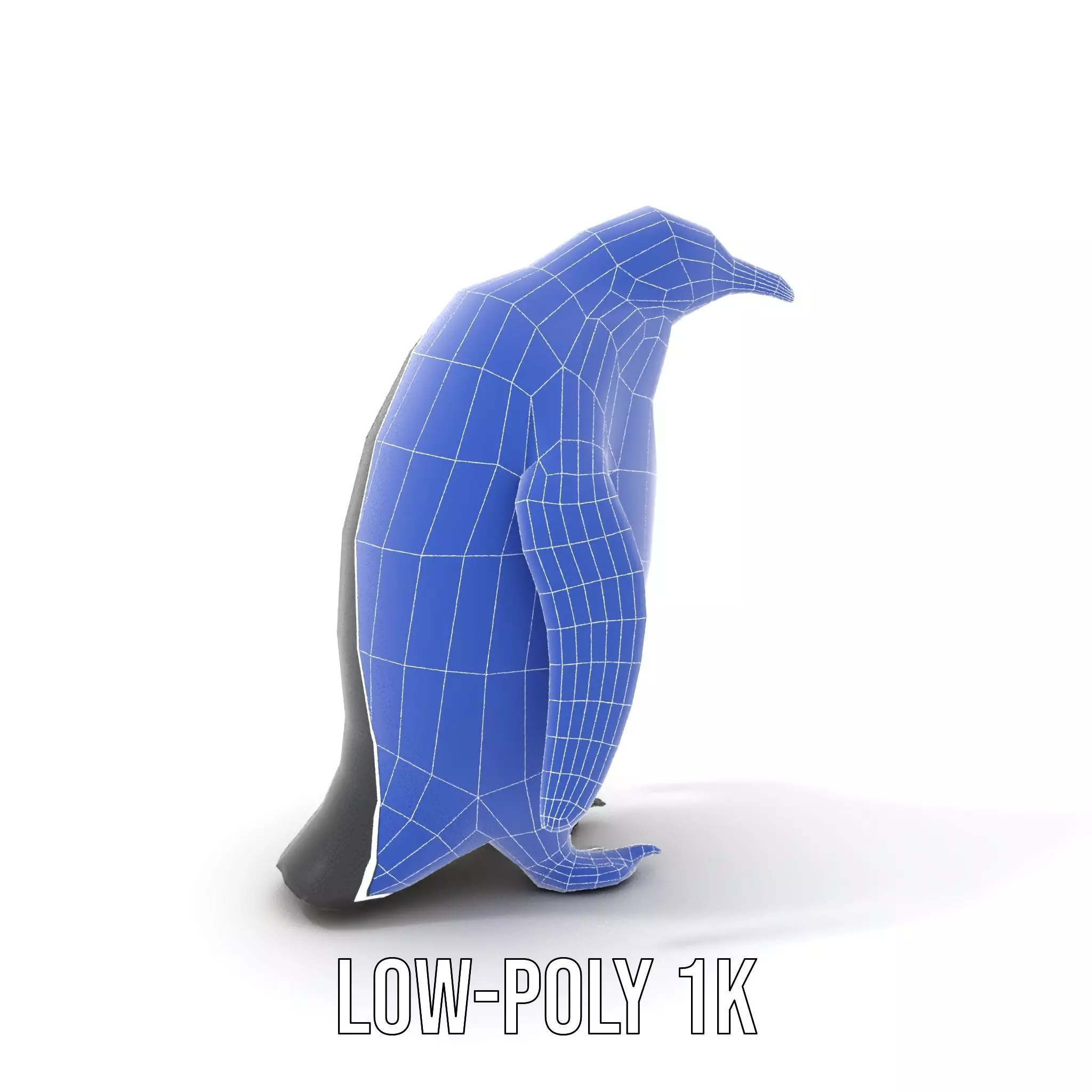 Realistic Emperor Penguin model pack Low-poly 3D model_28