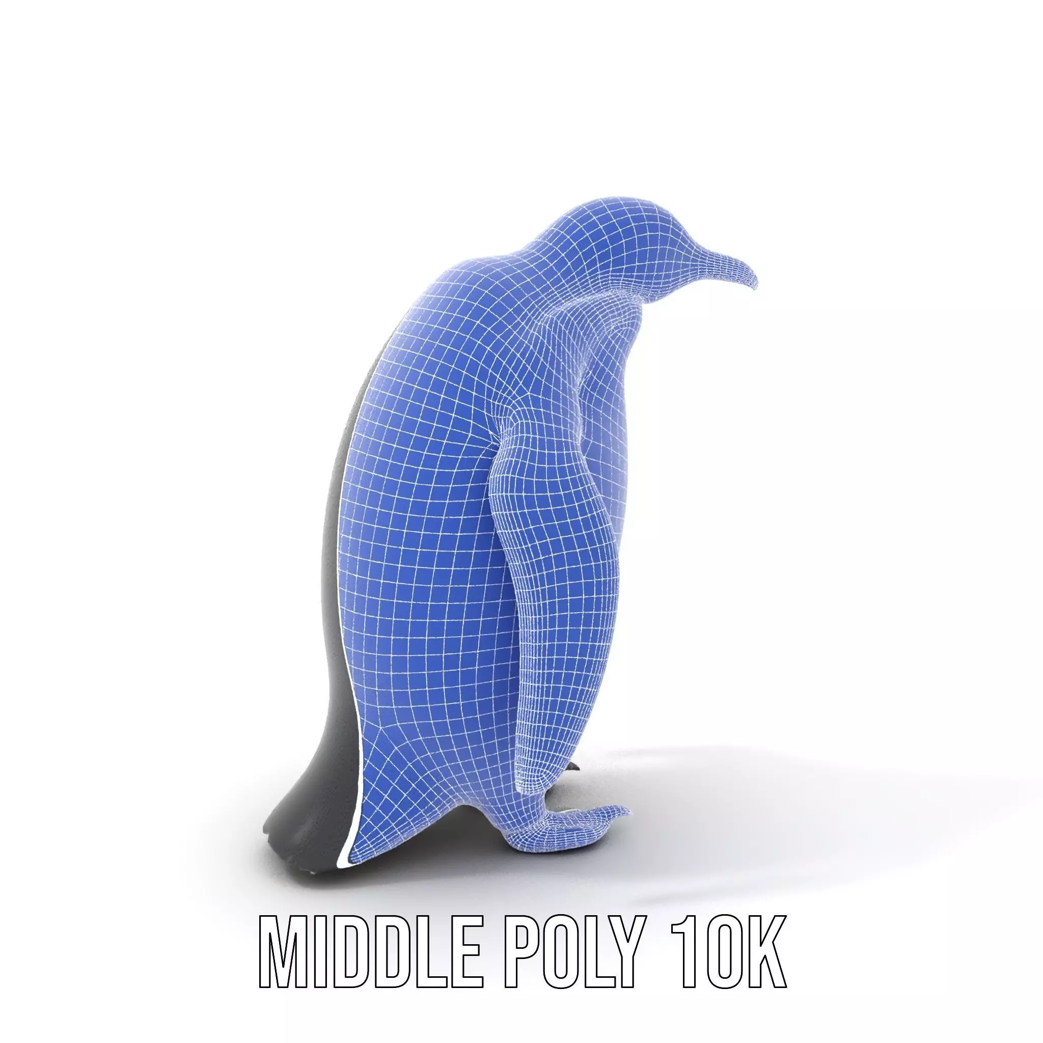 Realistic Emperor Penguin model pack Low-poly 3D model_13