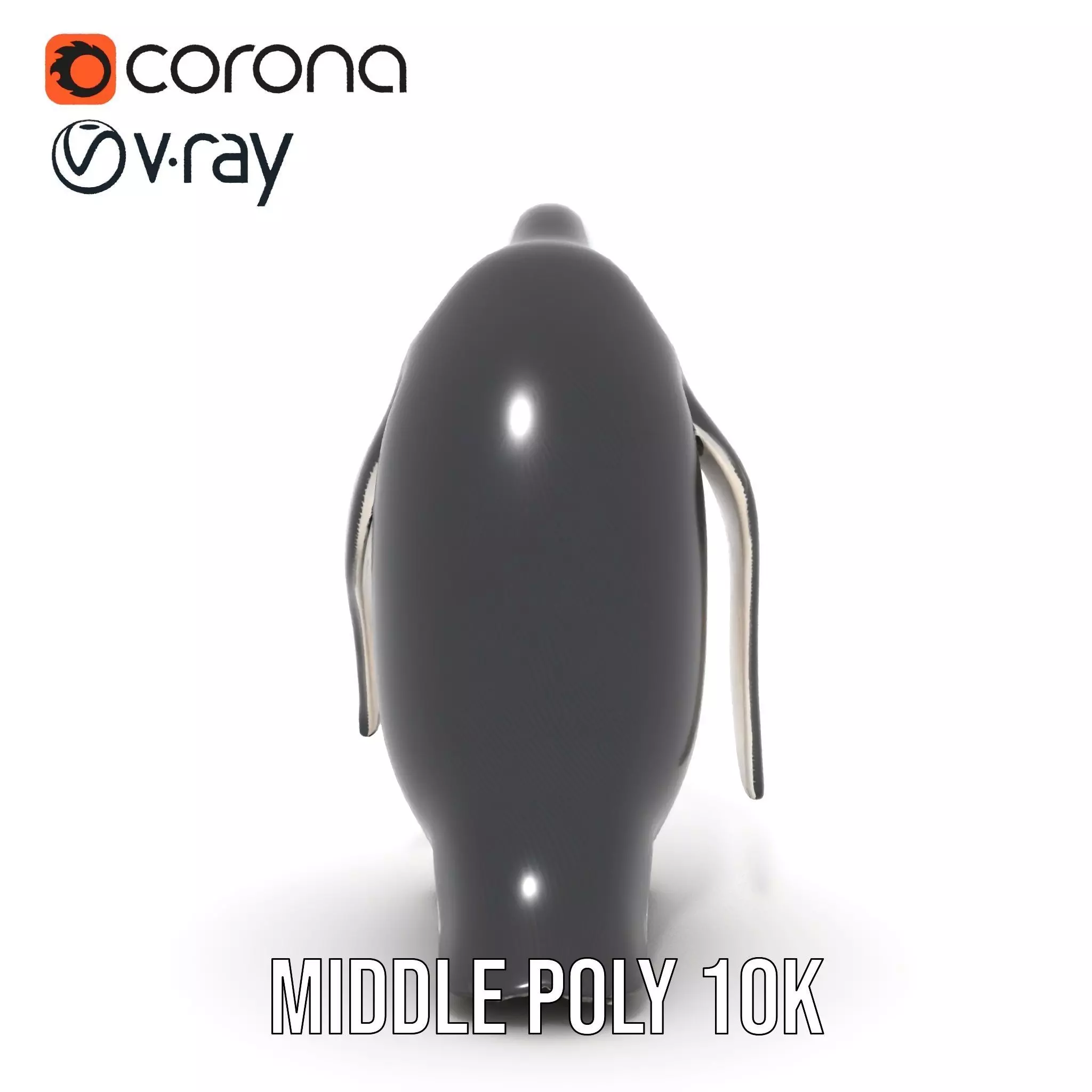 Realistic Emperor Penguin model pack Low-poly 3D model_18