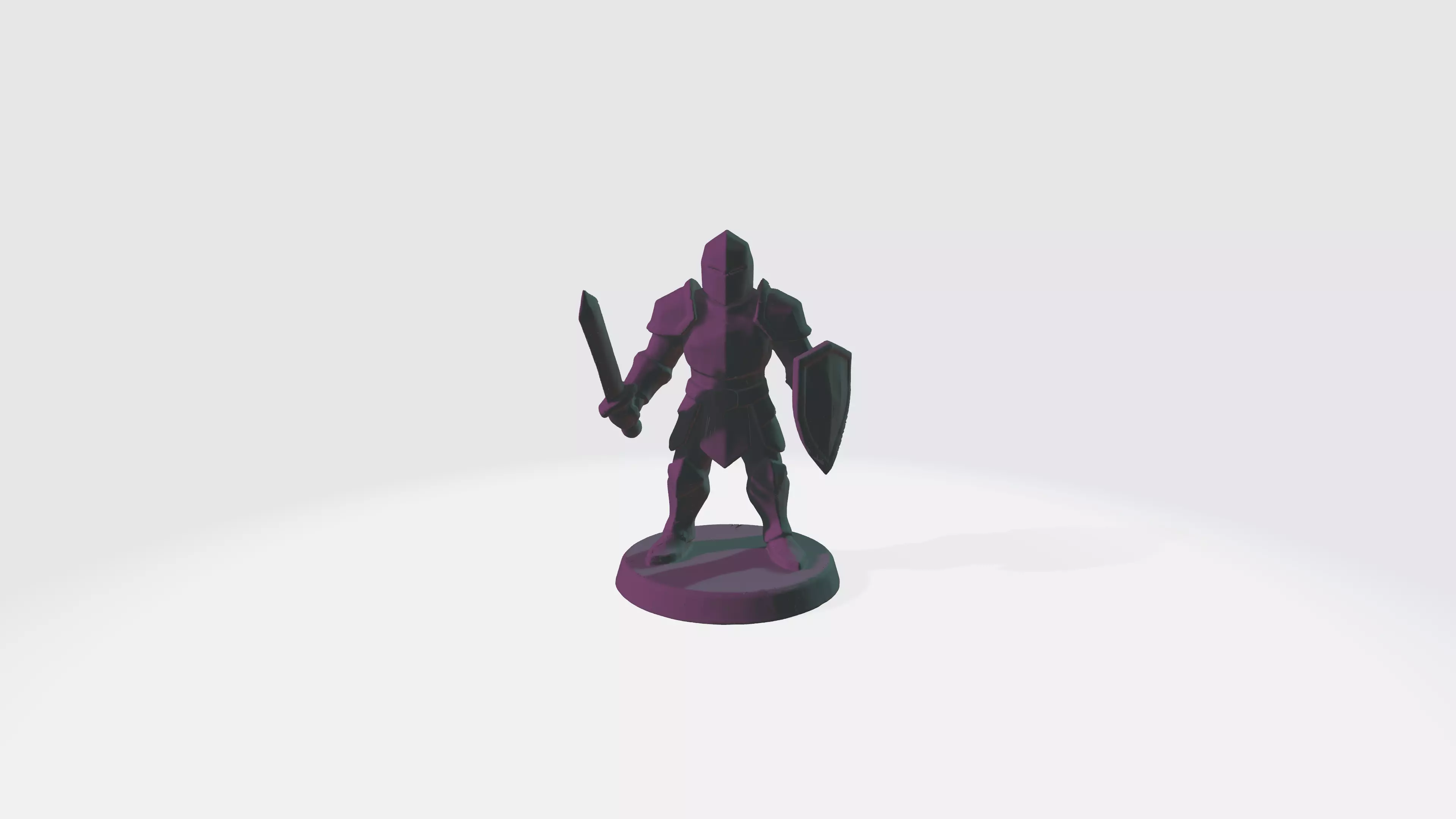Knight dec 3D print model_2