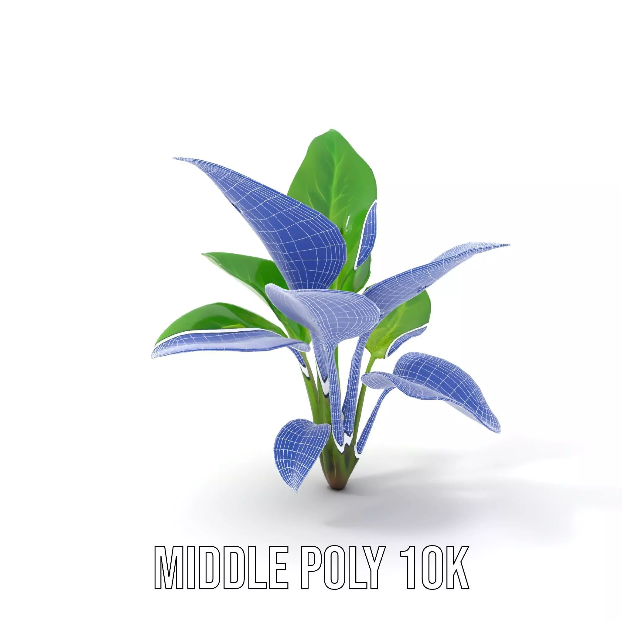 Lush Green Foliage model pack Low-poly 3D model_21