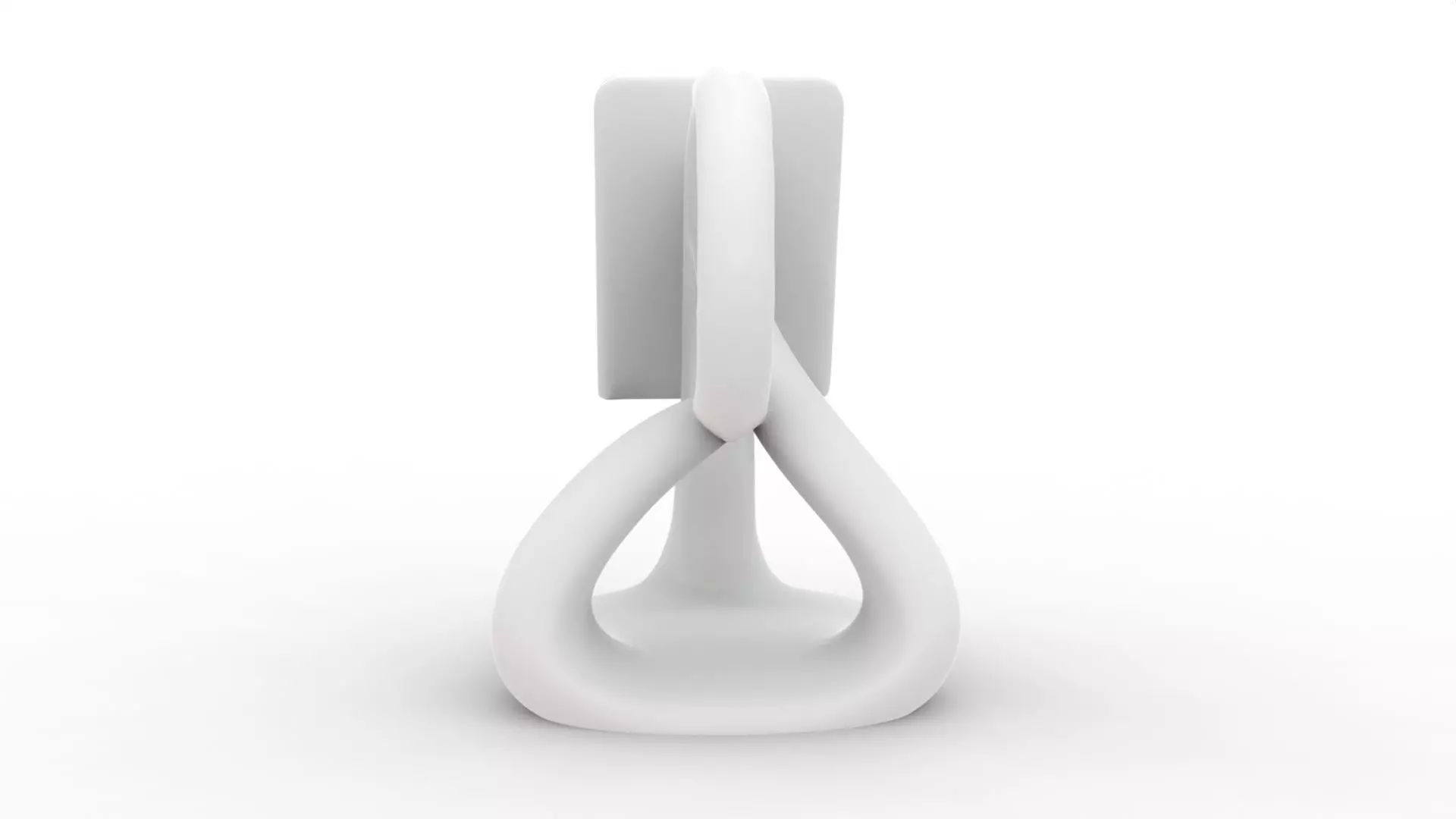 Abstract Phone Stand 3D Printable 3D print model_6
