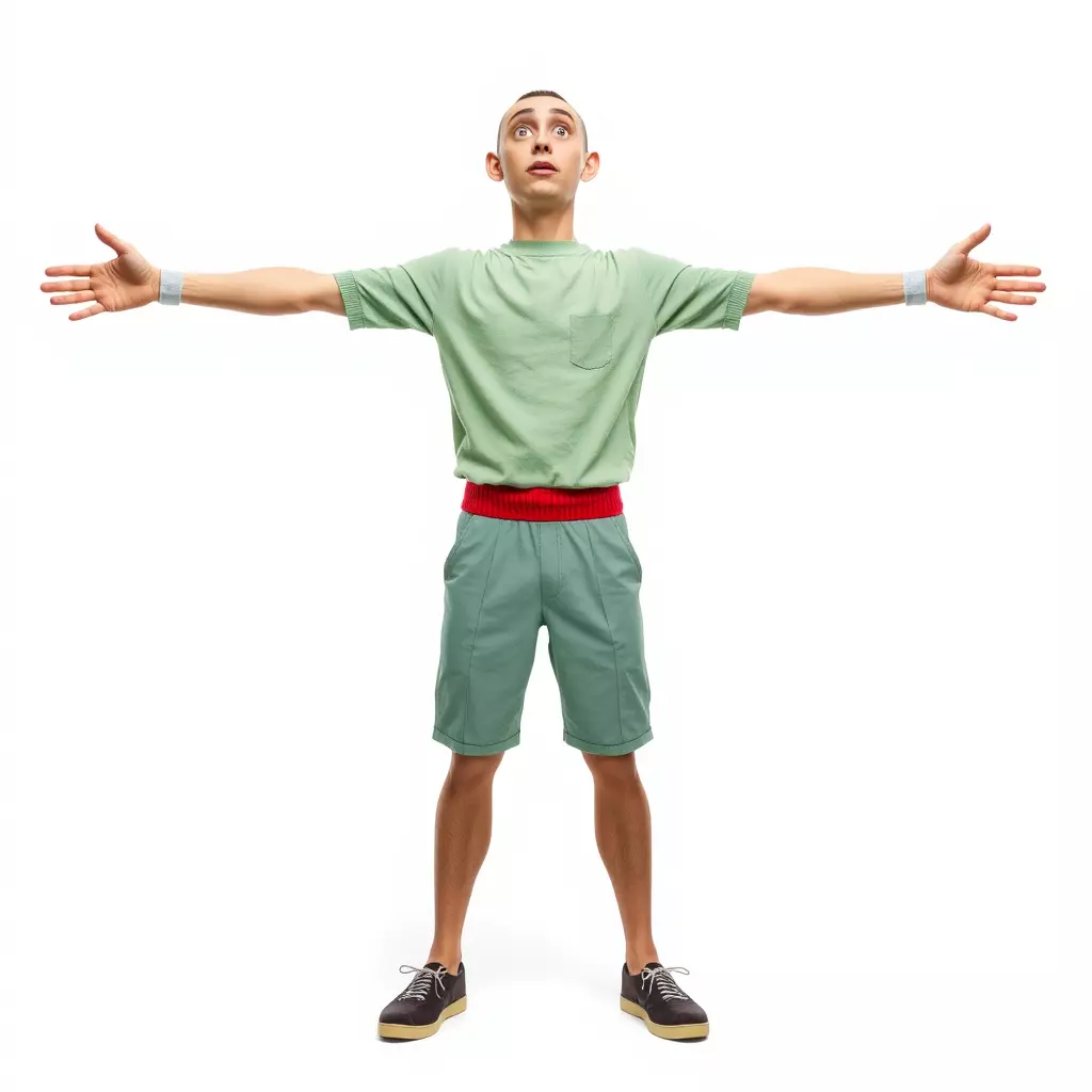 Energetic Teen Character model pack Low-poly 3D model_2