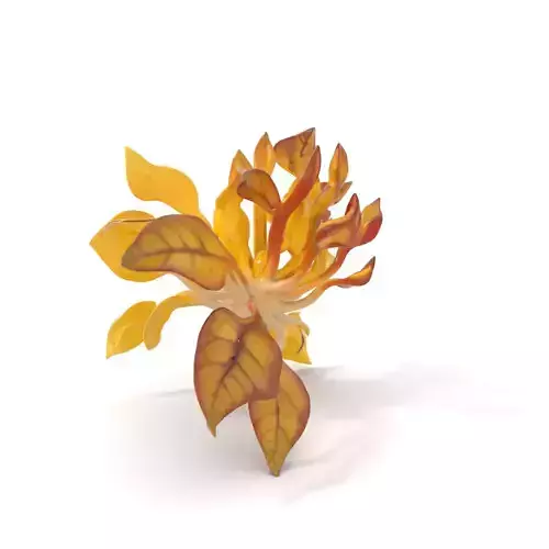 Radiant Yellow Leaf Model Pack