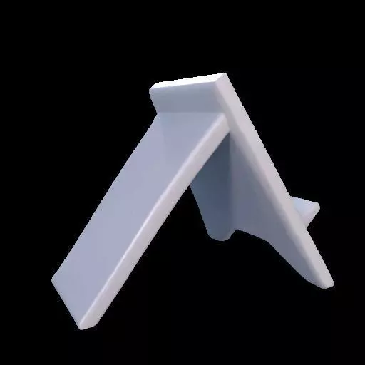 Purpose Stand for Phone or Book 3D print model_2