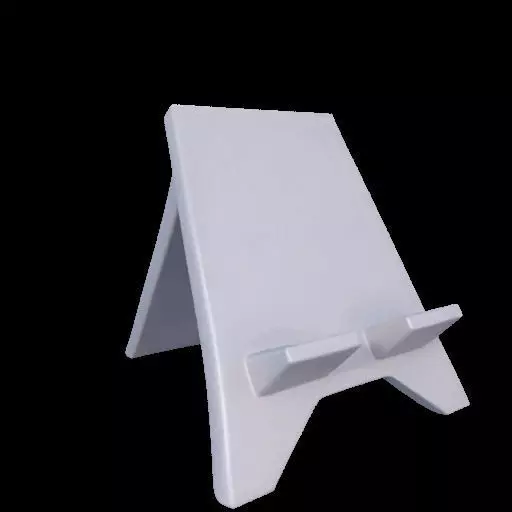Purpose Stand for Phone or Book 3D print model_23