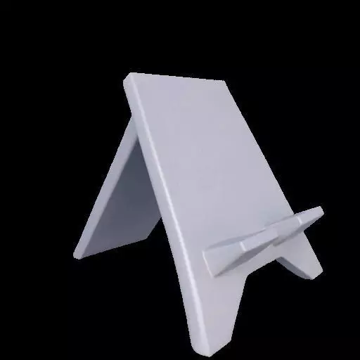 Purpose Stand for Phone or Book 3D print model_24