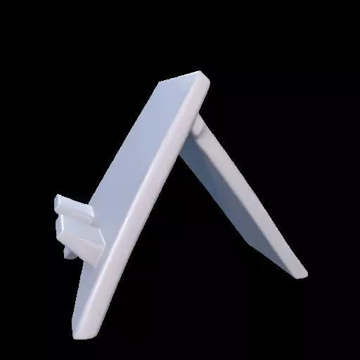 Purpose Stand for Phone or Book 3D print model_17