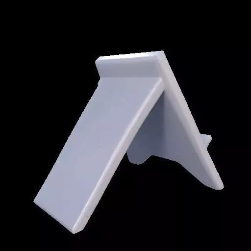 Purpose Stand for Phone or Book 3D print model_3