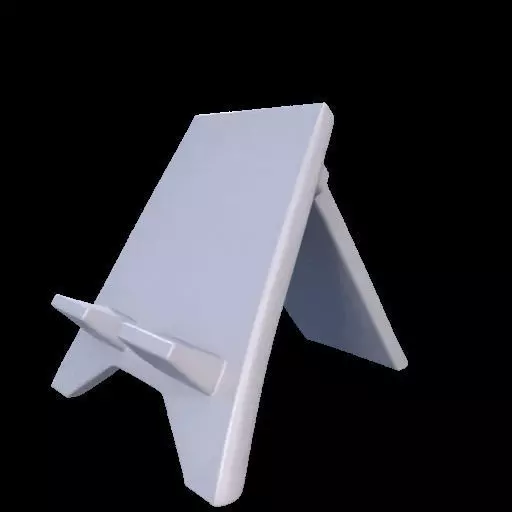 Purpose Stand for Phone or Book 3D print model_19