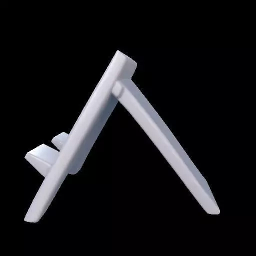 Purpose Stand for Phone or Book 3D print model_15