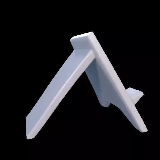 Purpose Stand for Phone or Book 3D print model_29