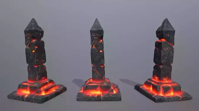 lava pillar