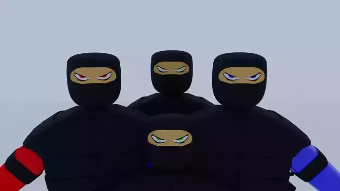 Low Poly character Pack